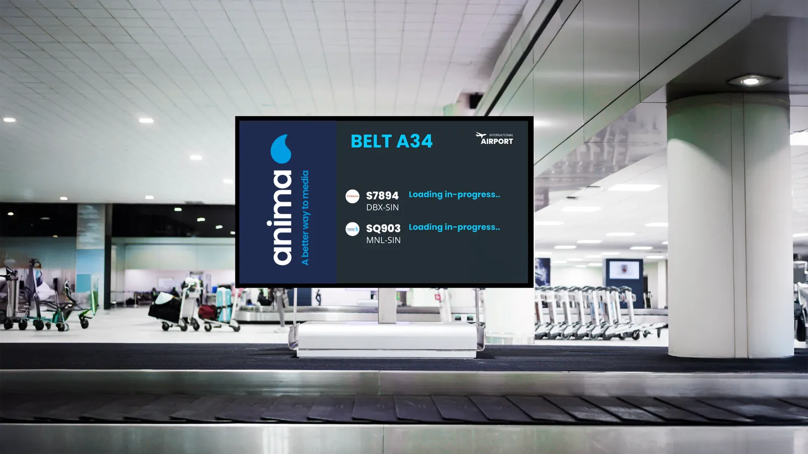 Dynamic Digital Advertising in Airports